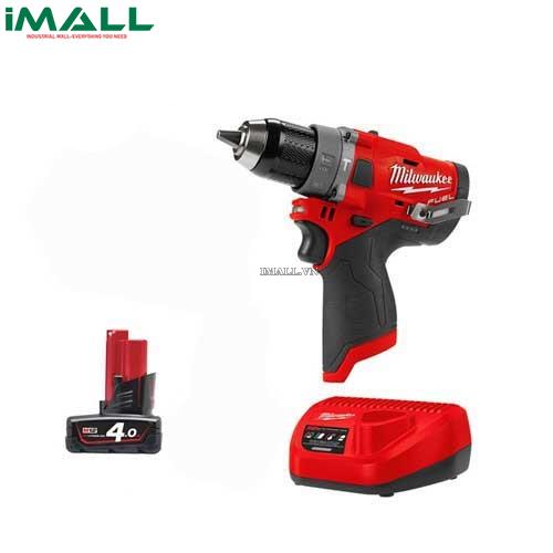 Máy khoan pin Milwaukee FUEL M12 FPD-401 (SET 1x4Ah/12V)