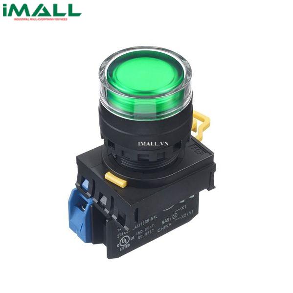 Nút nhấn giữ IDEC YW1L-AF2E10QM3G 1NO 22mm 220V (Xanh lá cây)