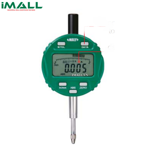 Đồng hồ so điện tử INSIZE 2103-10FQ (12.7mm/0.5”; 0.001mm; nắp lưng phẳng)