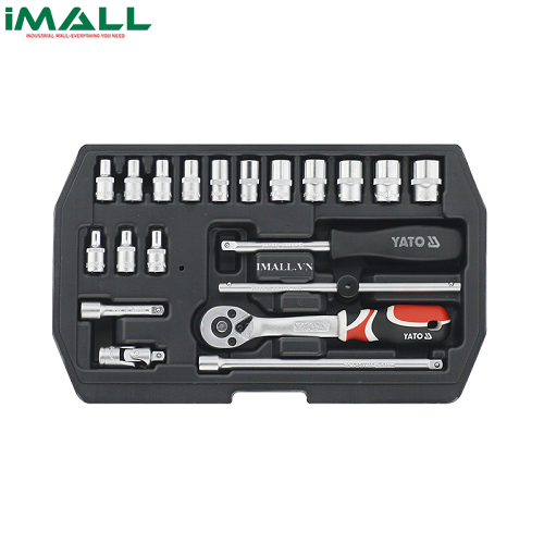 Bộ tuýp vặn tay 20 chi tiết Yato YT-1449 (1/4" )