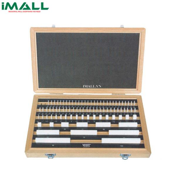 Bộ căn mẫu song song 47 chi tiết bằng gốm Zirconia Vogel 350032
