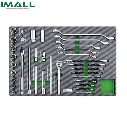Bộ đồ nghề 3/8" & 1/2" 35 chi tiết Toptul GED3515
