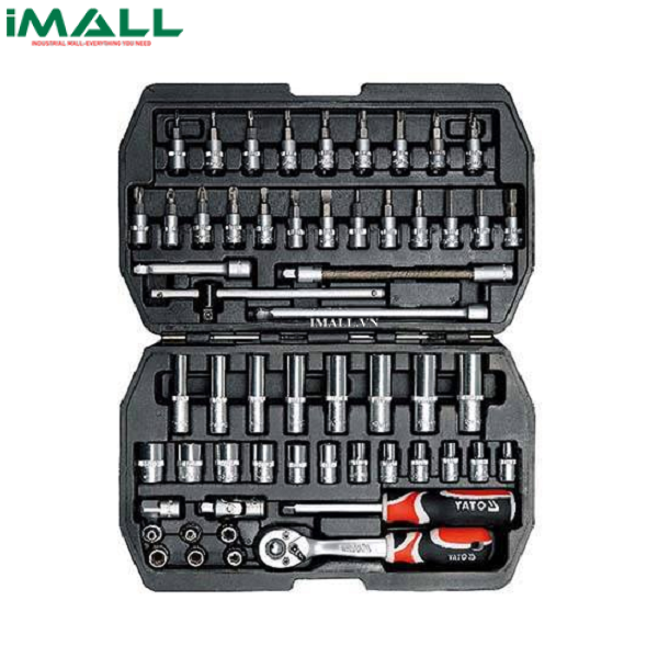Bộ tuýp vặn tay 56 chi tiết Yato YT-1450 (1/4")
