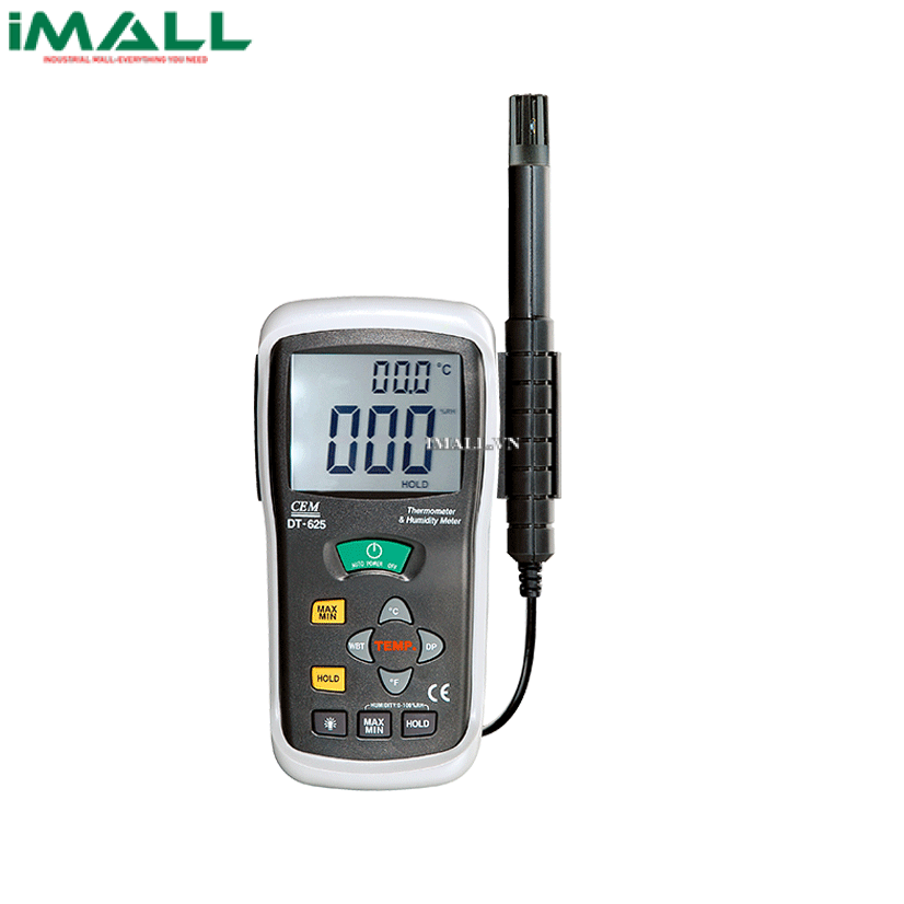 Máy đo Nhiệt độ &amp; Độ ẩm CEM DT-625 (0-100%RH, -30℃-100℃)