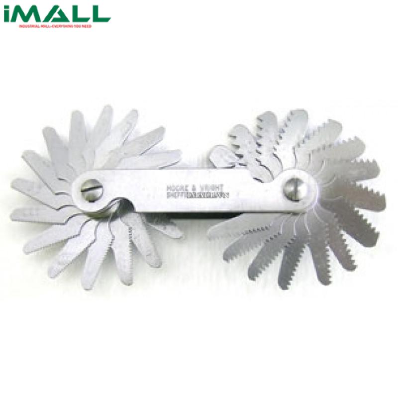 Dưỡng đo ren 22 lá Moore & Wright MW809 (0.35-6.0mm)