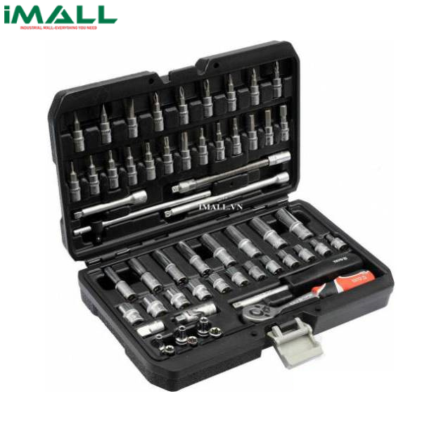 Bộ tuýp tay vặn tổng hợp 56 chi tiết Yato YT-14501 (1/4" )