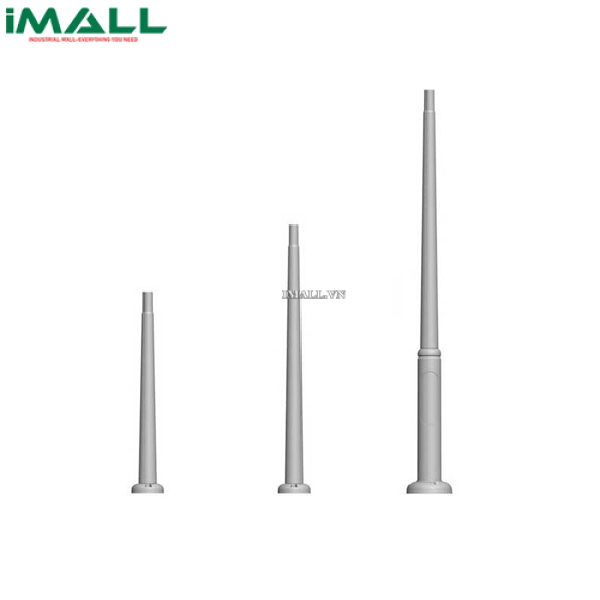 Cột đèn ngoài trời hiện đại Lioa HD2000 (Cao 2m) và chân đế CDT