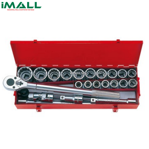 Bộ tuýp 23 chi tiết hệ mét Kingtony 6323MR (3/4")