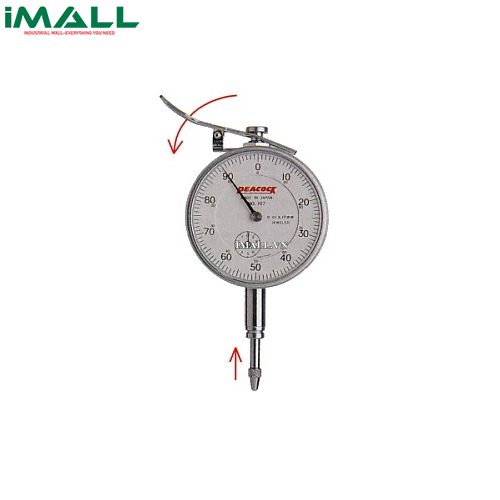 Đồng hồ so Peacock 107-LL (10mm, 0.01mm)