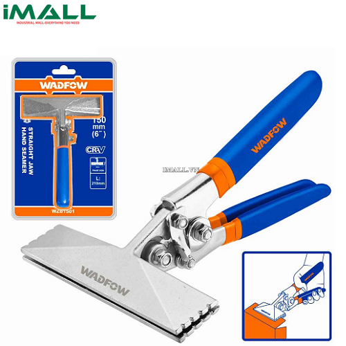 Kềm kẹp mỏ thẳng dẹp 6" Wadfow WZB1501