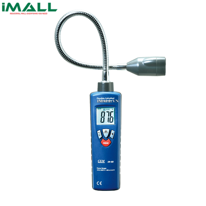 Máy đo nhiệt độ bằng hồng ngoại vạn năng CEM DT-8810 (-20ºC~350ºC, 8:1)