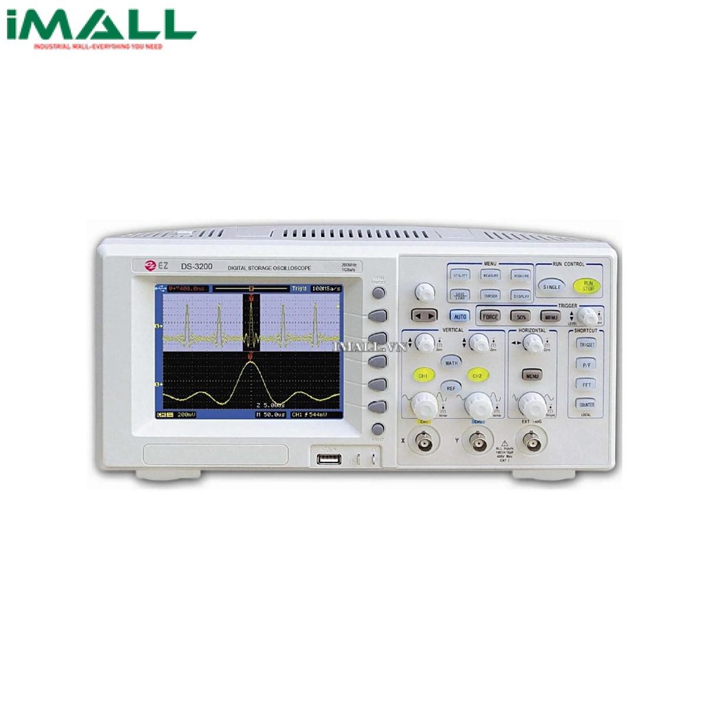 Máy hiện sóng số EZ DS-3060 (60Mhz, 2CH, 1GSa/S)
