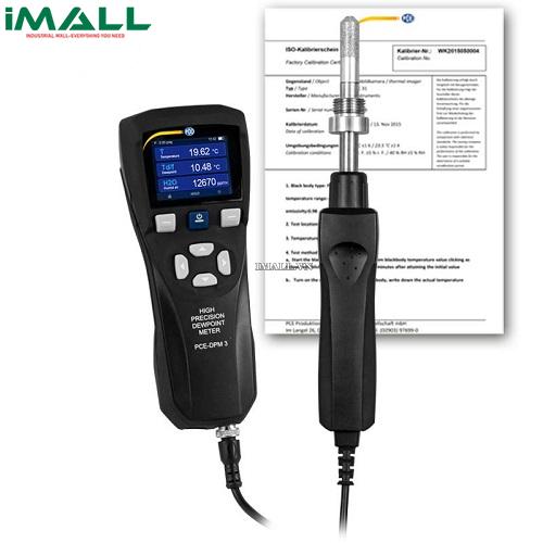 Máy đo độ ẩm (-10~60°C; 0~100%; -50~30°C;  kèm Certificate ISO) PCE DPM 3