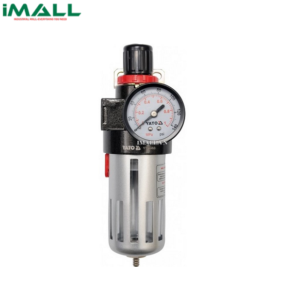 Van Điều Áp Có Đồng Hồ Và Lọc Yato YT-2383