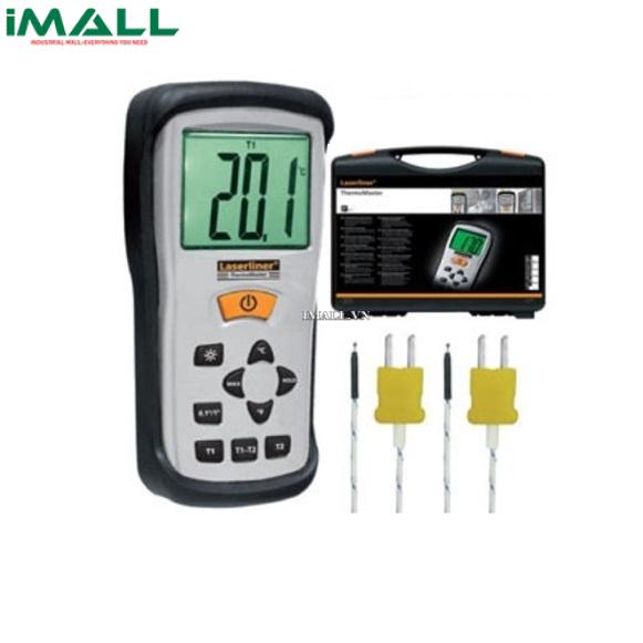 Máy đo nhiệt độ tiếp xúc 2 kênh LaserLiner 082.035A (-50°C ~ 1300°C, kiểu K)
