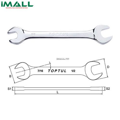 Cờ lê 2 đầu miệng TOPTUL AAAJJ1921