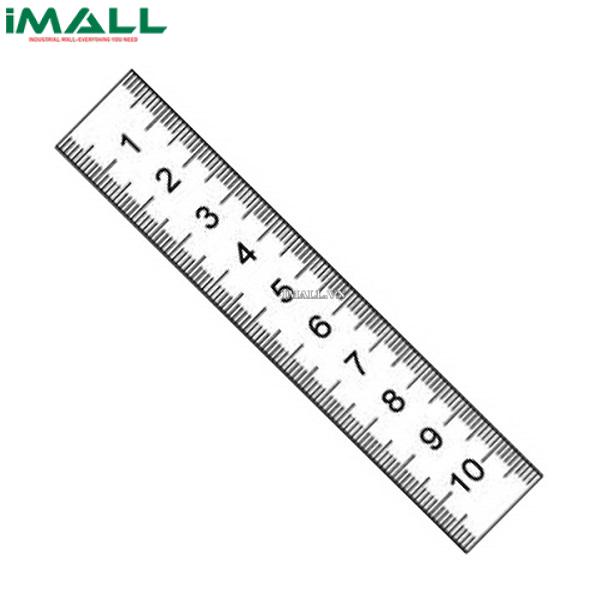 Thước lá bằng thép không gỉ, bề mặt chống chói VOGEL 1040110600 (6000mm)