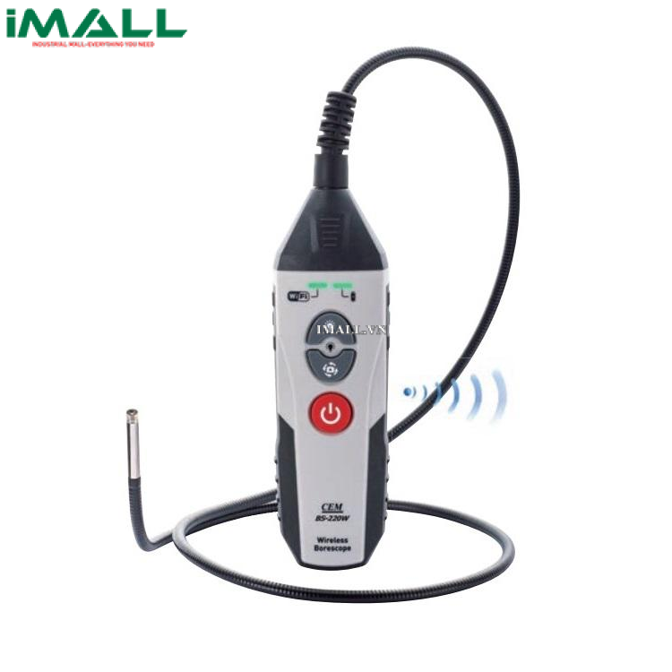 Máy nội soi công nghiệp không dây camera kép CEM BS-220W (1,5m)
