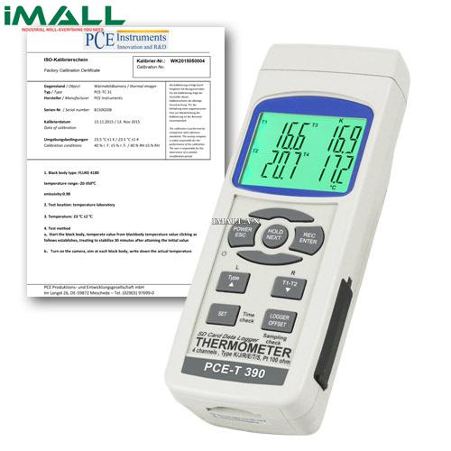 Thiết bị đo, ghi nhiệt độ PCE T390-ICA