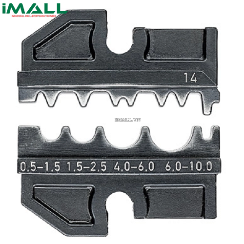 Ngàm Ép Cos Nối Chân Thép Tiết Diện 0,5 - 10 mm² Knipex 97 49 14