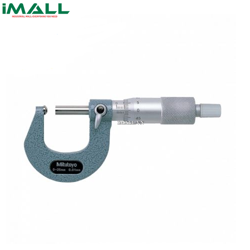 Panme đo ngoài cơ khí đo chiều dày thành ống Mitutoyo 115-115 (0-25mm/ 0.01mm)