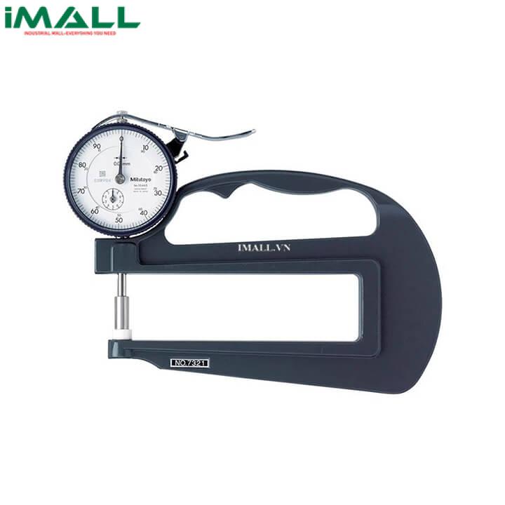 Đồng hồ đo độ dày vật liệu kiểu cơ Mitutoyo 7321A (0-10mm/ 0.01mm)
