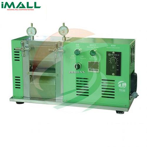 Máy ép kiểu trục quay gia nhiệt cho điện cực pin TOB-JS-100L (RT-130℃, AC 110V-220V)