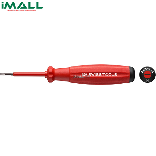 Tua Vít Mũi Dẹp 2.0mm Cách Điện 1000Volt PB Swiss Tools PB 58100.00-45/2