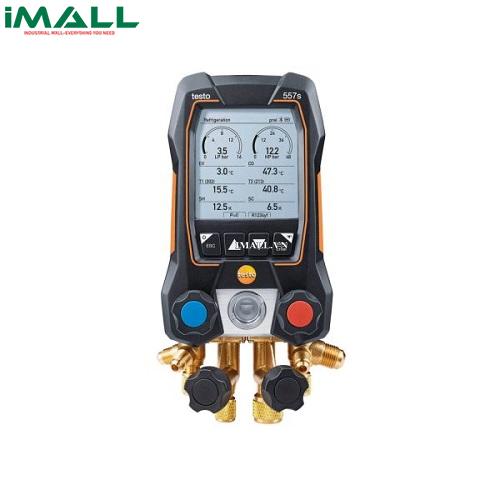 Máy đo áp suất điện lạnh khối van 4 chiều & bluetooth Testo 557s (0564 5570)