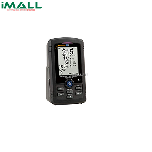 Máy đo môi trường (0~250 μm/m³, 5~95% rh; 0~50°C; 0~10.000 ppm; 10~1100 hPa) PCE AQD 20