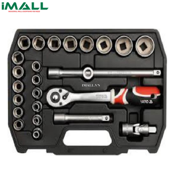 Bộ tuýp tay vặn tổng hợp 25 chi tiết Yato YT-3871 (1/2")