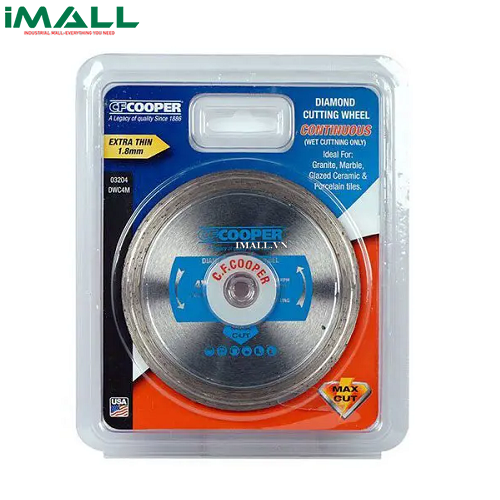 Lưỡi cắt kim cương 105×1.8x20mm CFCooper DWC4M