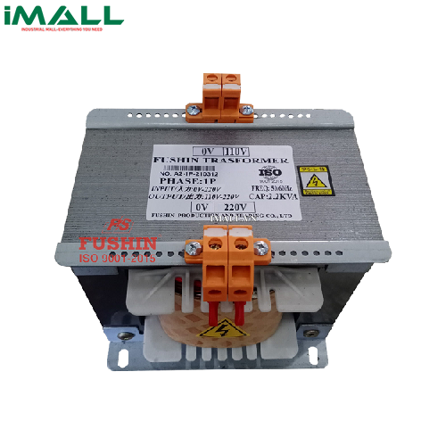 Biến áp cách ly (220V/12V-24V-36V-48V 800VA) Fushin BTA2-1P-16A(22/48)