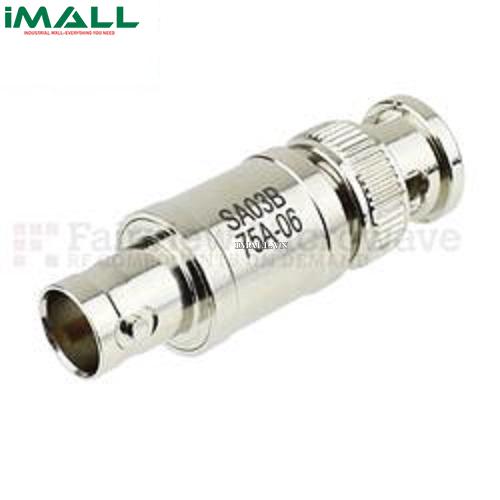 Bộ suy hao Fairview SA03B75A-06 (6 dB, 75 Ohm, BNC Male - BNC Female, 3 GHz, 2 Watts)