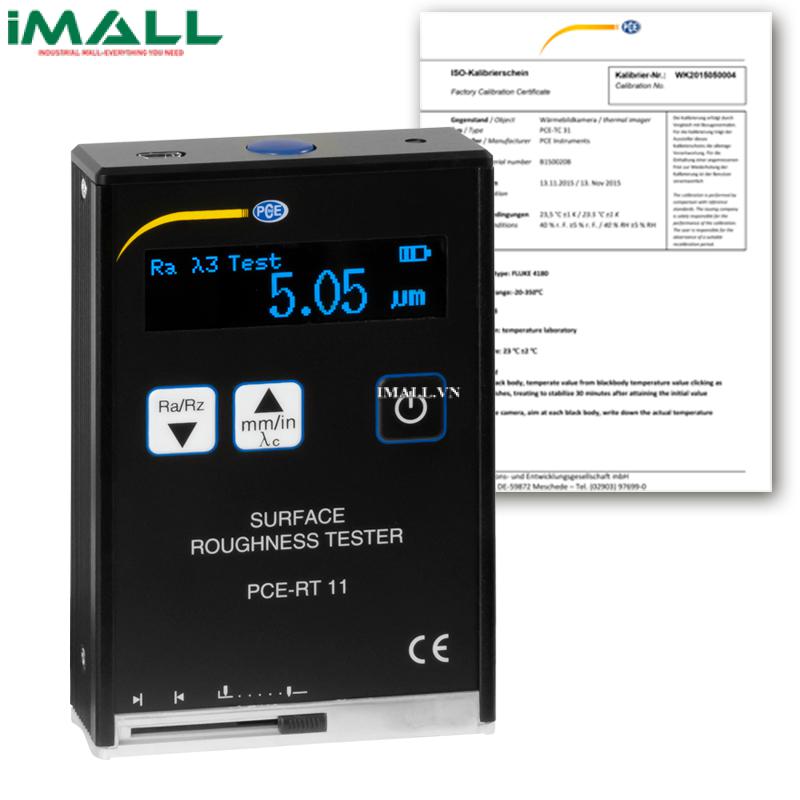 Máy đo độ nhám PCE RT 11-ICA