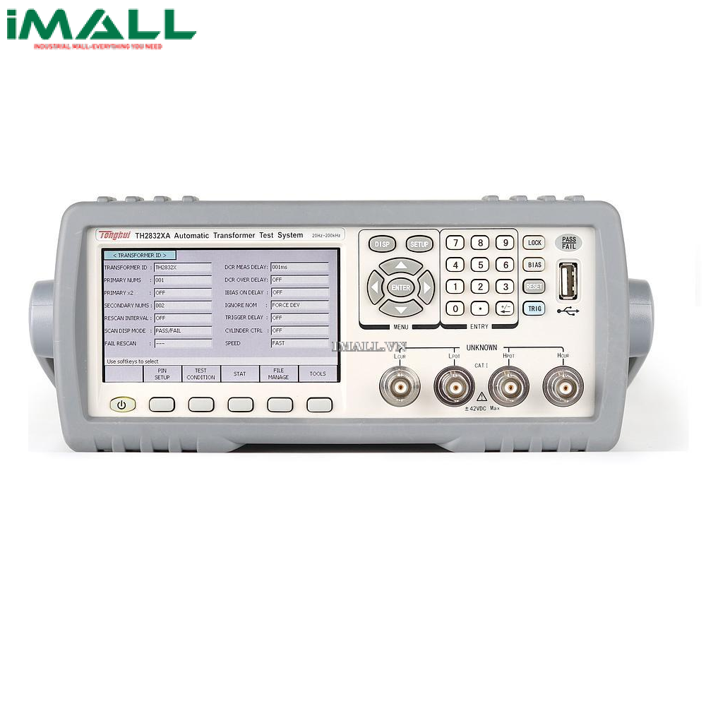 Hệ thống kiểm tra máy biến áp tự động Tonghui TH2832XA (20Hz-200kHz)
