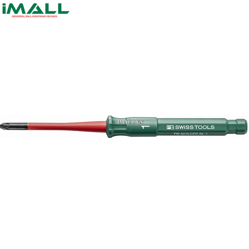 Mũi Bits CPZ 1 Slim Thay Đầu 5215 Classic Cách Điện VDE PB Swiss Tools PB 5215.CPZ SL 1