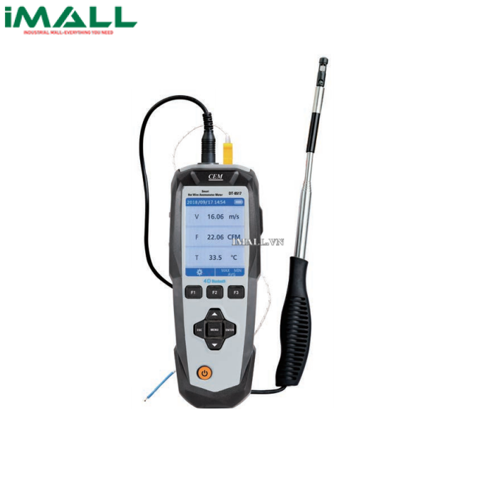 Máy đo tốc độ gió, nhiệt độ CEM DT-8517 (0.1~30m/s)