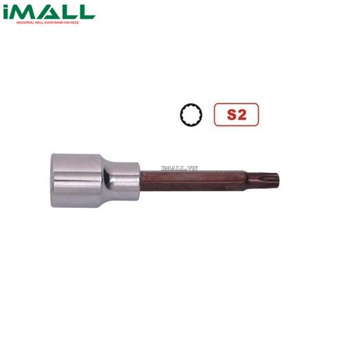 Đầu tuýp lục giác 12 bông (10 x 100mm) Asaki AK-7236