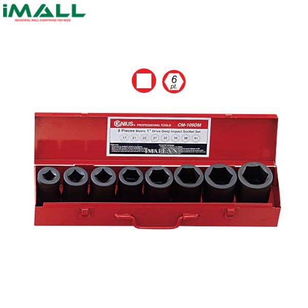 Bộ Khẩu Loại Dài Dùng Cho Súng 1'' GENIUS CM-109DM ( 8 Chiếc 17mm~41mm)