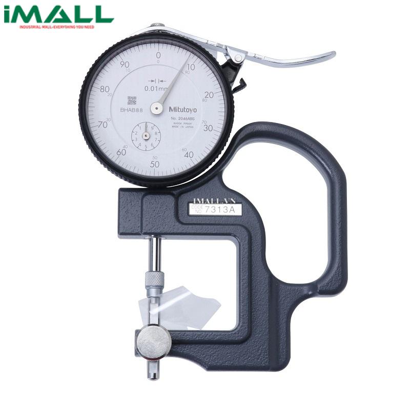 Đồng hồ đo độ dày vật liệu kiểu cơ Mitutoyo 7313A (10mm, 0.01mm)