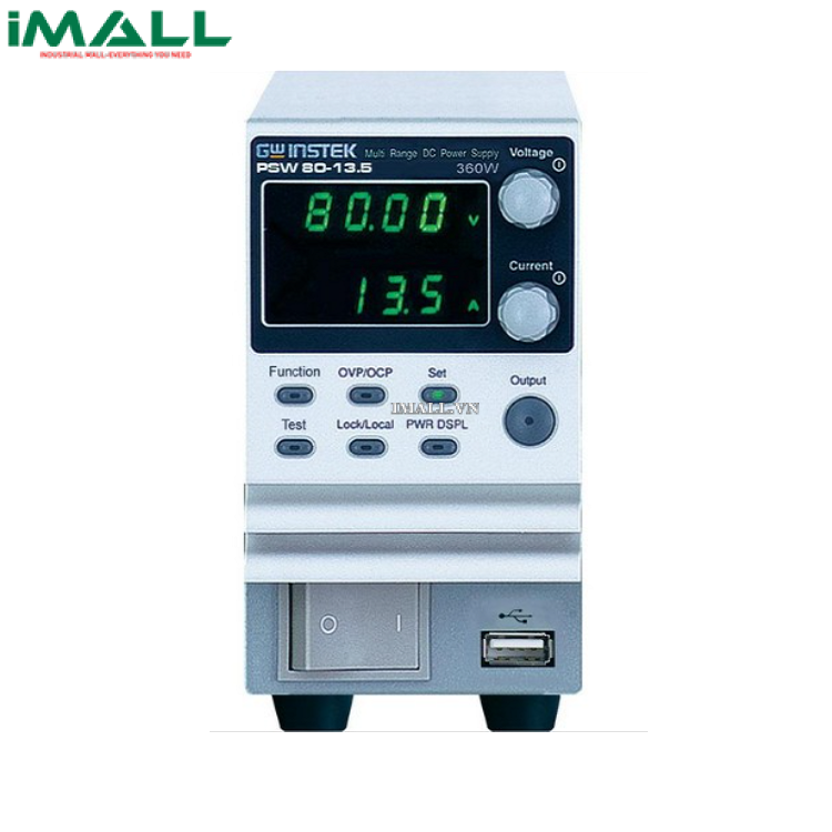 Nguồn DC lập trình chuyển mạch GW instek PSW 80-13.5 (80V, 13.5A, 360W)