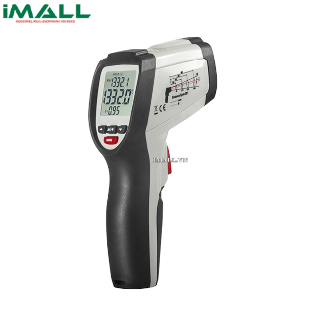 Máy đo nhiệt độ bằng hồng ngoại CEM DT-8876 (-50℃~1000ºC, 20:1)