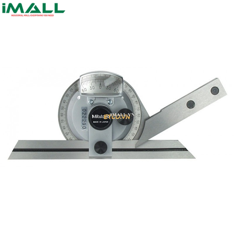 Thước đo góc vạn năng Mitutoyo 187-907 (L150, 150mm, 0-360 độ)