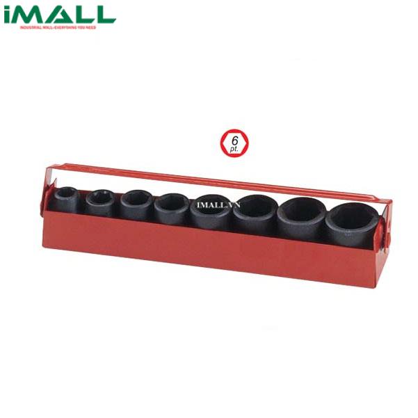 Bộ Khẩu Dùng Súng 3/8" GENIUS TF-002 (8 Chiếc 10mm~19mm)