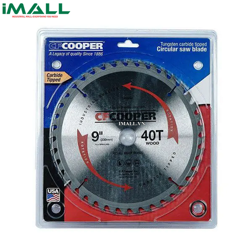 Lưỡi cưa gỗ 230mm x 40T CFCooper SW09040