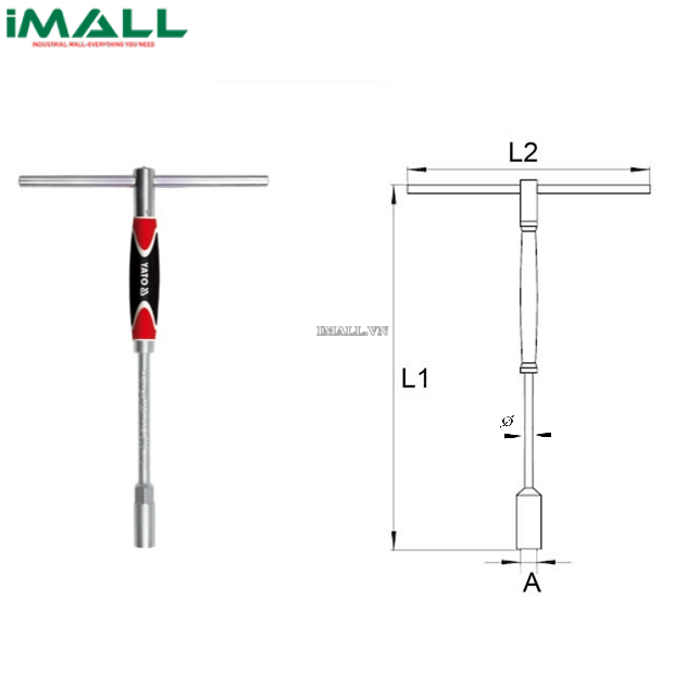 Cờ lê ống điếu chữ T Yato YT-1555 (11mm)