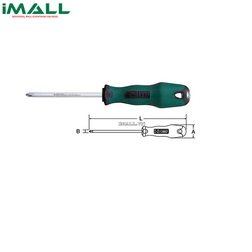 Tuốt nơ vít bake (#1x100mm) SATA 62308