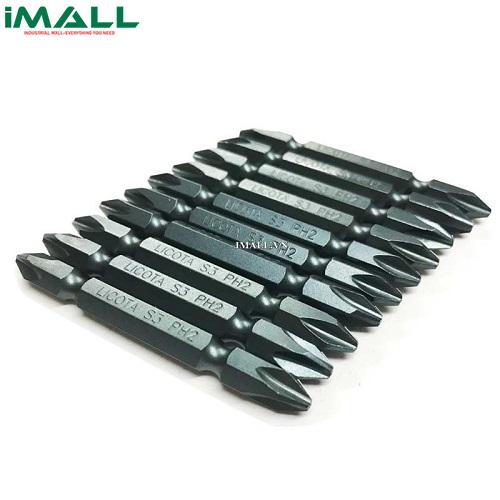 Mũi Vít 2 Đầu Xanh Ngắn LICOTA BPD106502-S3K1