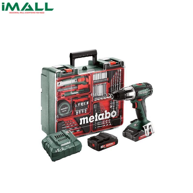 Máy khoan bắt vít không dây METABO BS 18 LT SET (0-1600 rpm) (602102600)